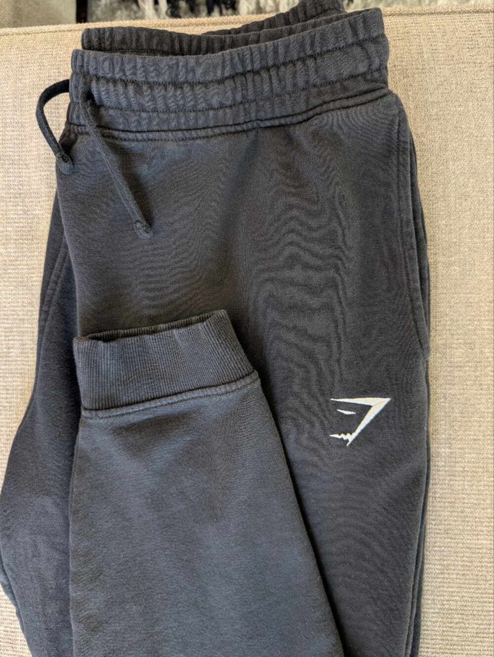 Gymshark Mens Black Joggers XL